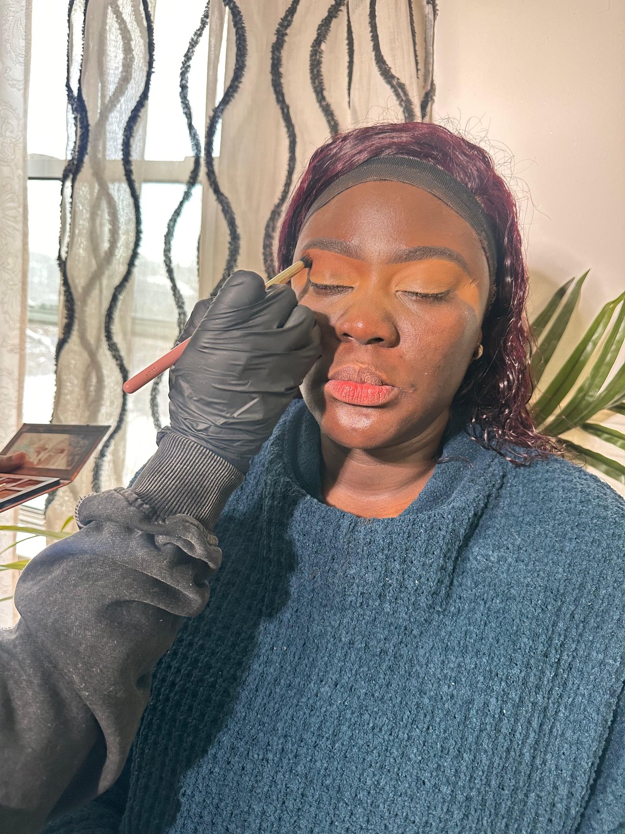 Avant maquillage chez HighClassBeauty